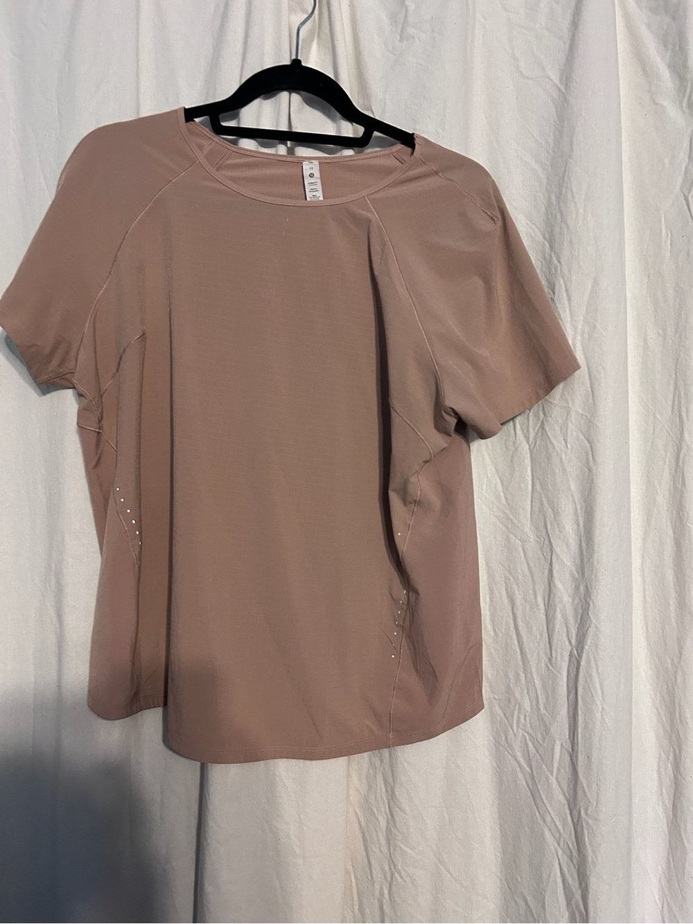 lululemon athletica Short-Sleeve Performance Tee — Dusty Mauve